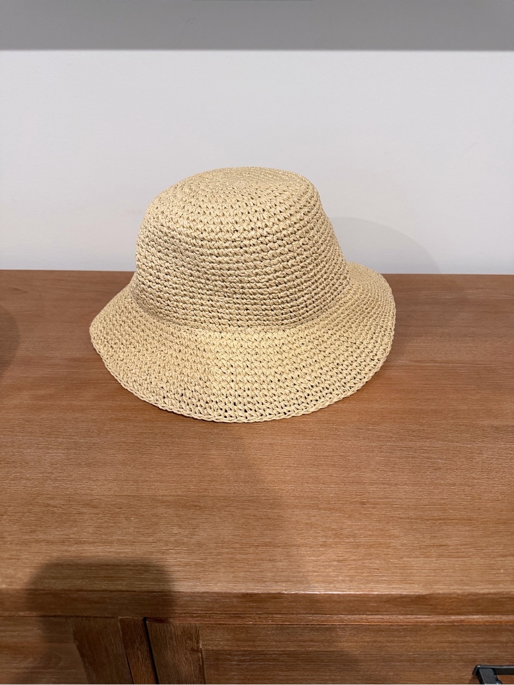 Universal Thread Woven Straw Sun Hat - Natural Beige